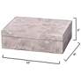 3_Jamie Young Garland Acrylic Decorative Box in Lavender more views