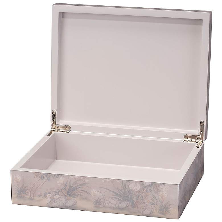 Image 5 Jamie Young Garland Acrylic Decorative Box in Lavender more views