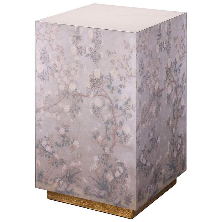 Image 1 Jamie Young Garland Lavender Floral Accent Side Table