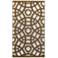 Jamie Young Geo 10 1/2" High Antique Brass Wall Sconce