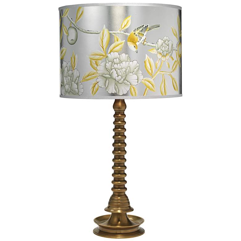 Image 1 Jamie Young Ghee Collection Antique Brass Table Lamp