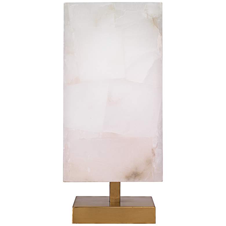 Image 1 Jamie Young Ghost Axis Tall Pearl Alabaster Table Lamp