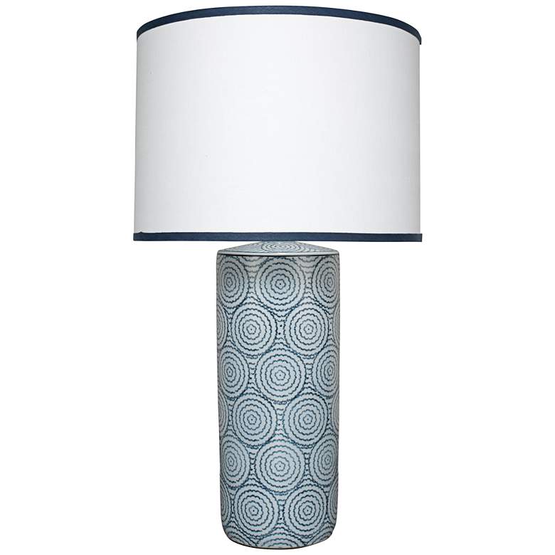 Image 1 Jamie Young Hampton Blue and White Ceramic Table Lamp