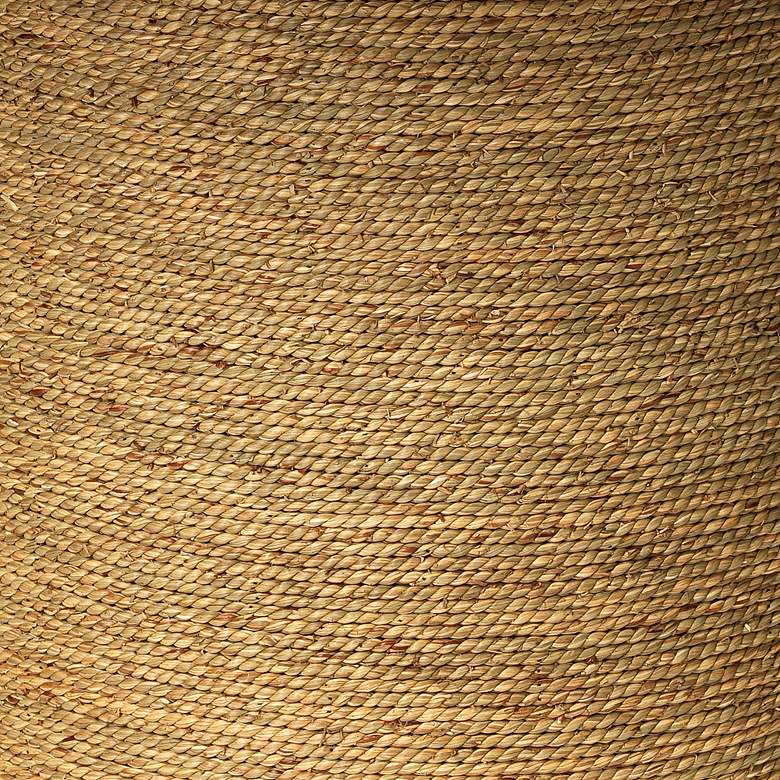 Image 2 Jamie Young Harbor 48" Wide Natural Seagrass Round Table more views