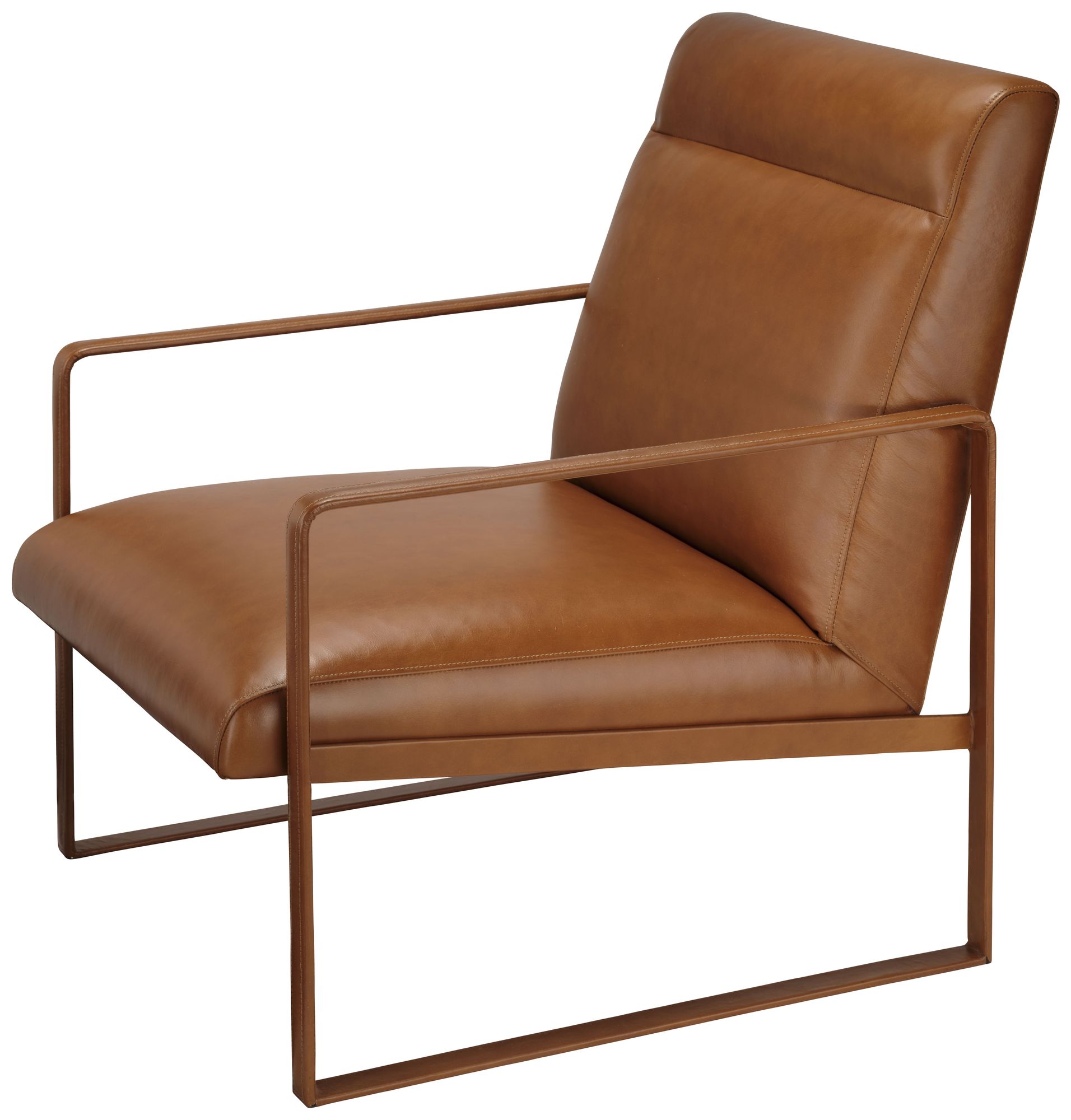Image 5 Jamie Young Hemingway Leather Accent Cha more views