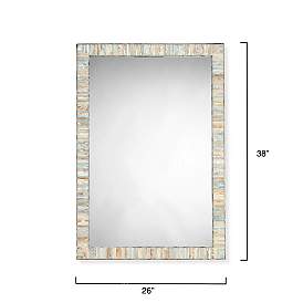 Image5 of Jamie Young Heron Mother of Pearl Rectangle Mirror more views