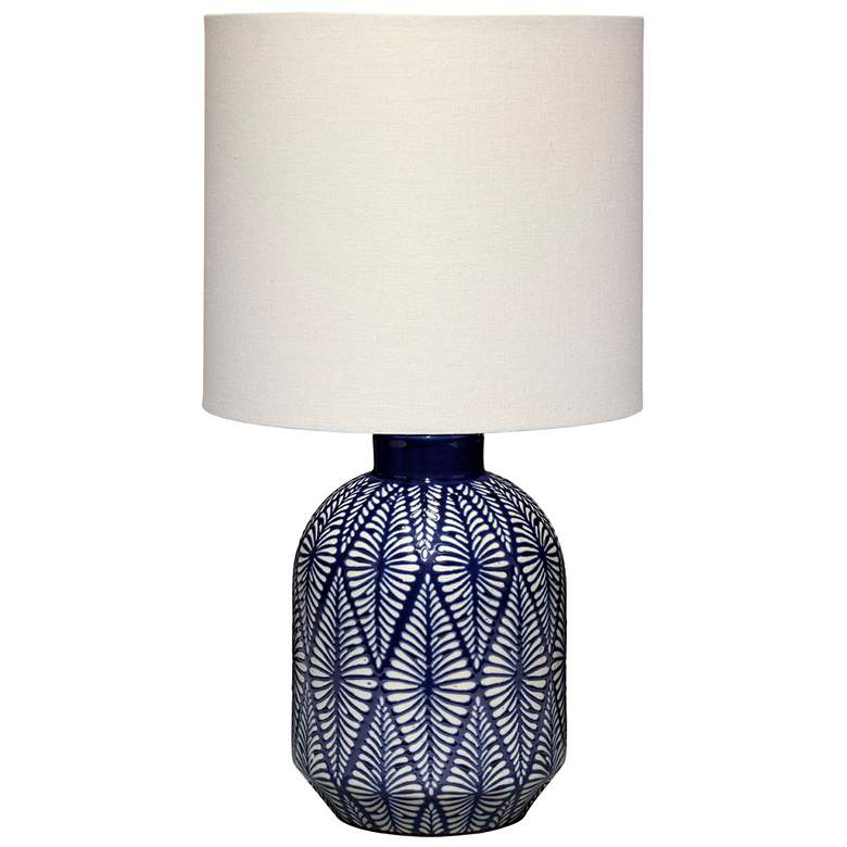 Image 1 Jamie Young Highland Ceramic Table Lamp with Linen Shade