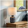 2_Jamie Young Highland Ceramic Table Lamp with Linen Shade more views