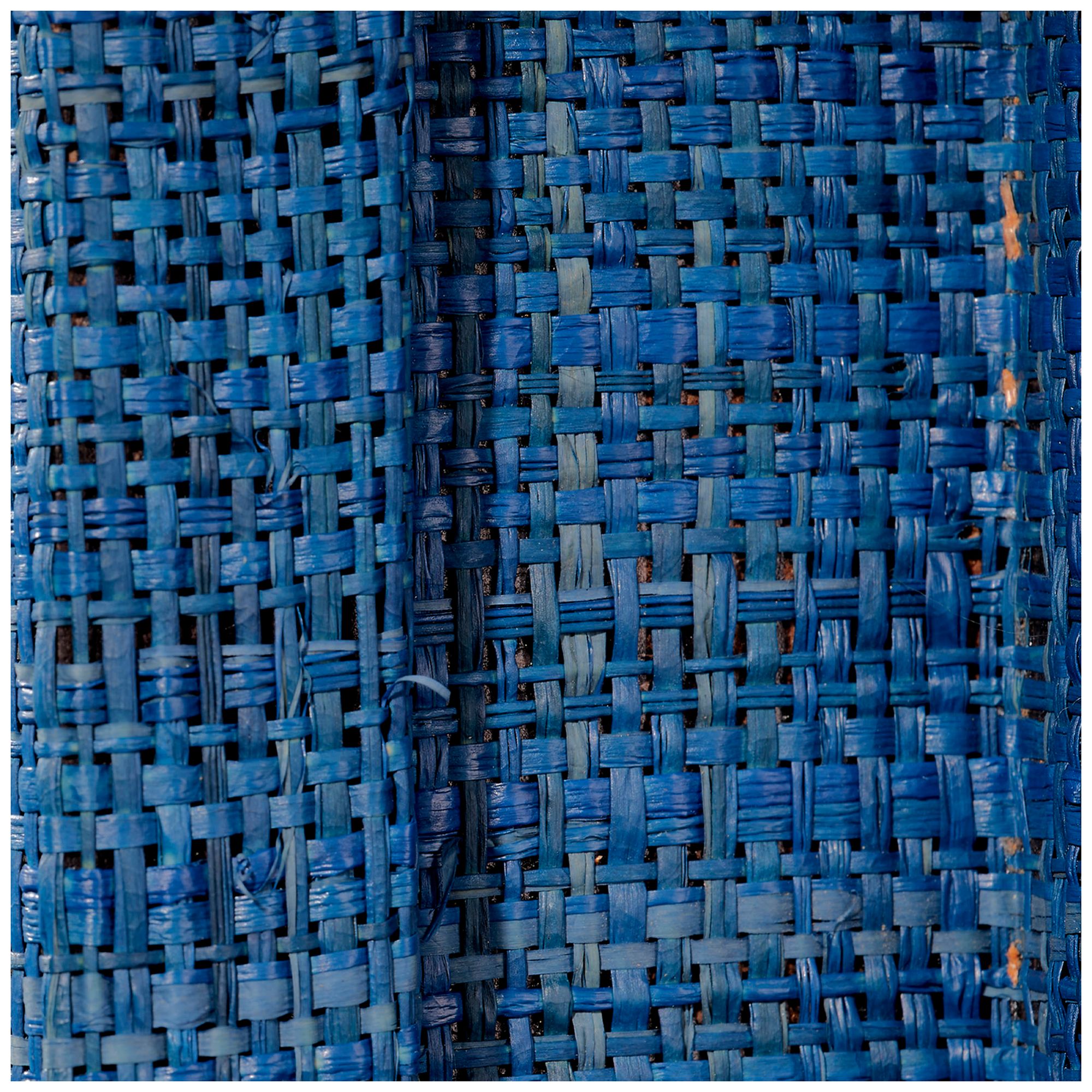 Image 4 Jamie Young Hilltop 35" x 26" Arch Wall Mirror in Indigo Raffia more views