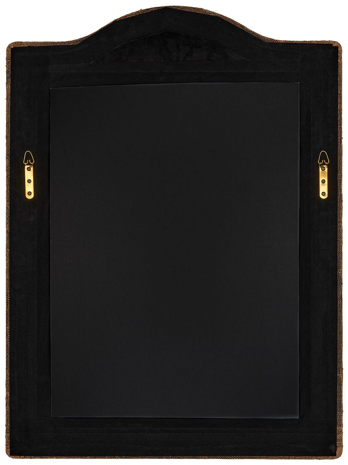 Image 5 Jamie Young Hilltop 35" x 26" Arch Wall Mirror in Natural Raffia more views