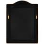 5_Jamie Young Hilltop 35" x 26" Arch Wall Mirror in Natural Raffia more views