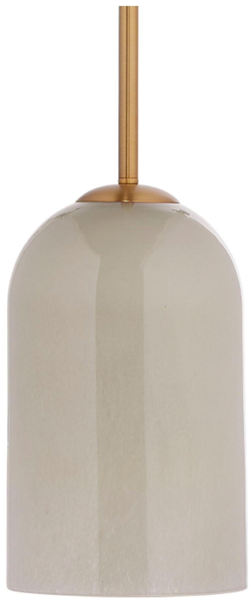 Image 2 Jamie Young Holt 1-Light Taupe Glass Pendant