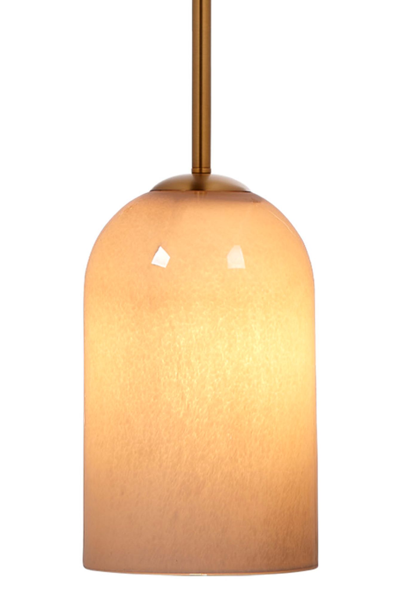 Image 6 Jamie Young Holt 1-Light Taupe Glass Pendant more views