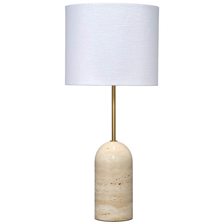 Image 1 Jamie Young Holt Travertine Table Lamp