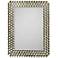 Jamie Young Honeycomb Champagne 29 1/2" x 39 1/4" Mirror