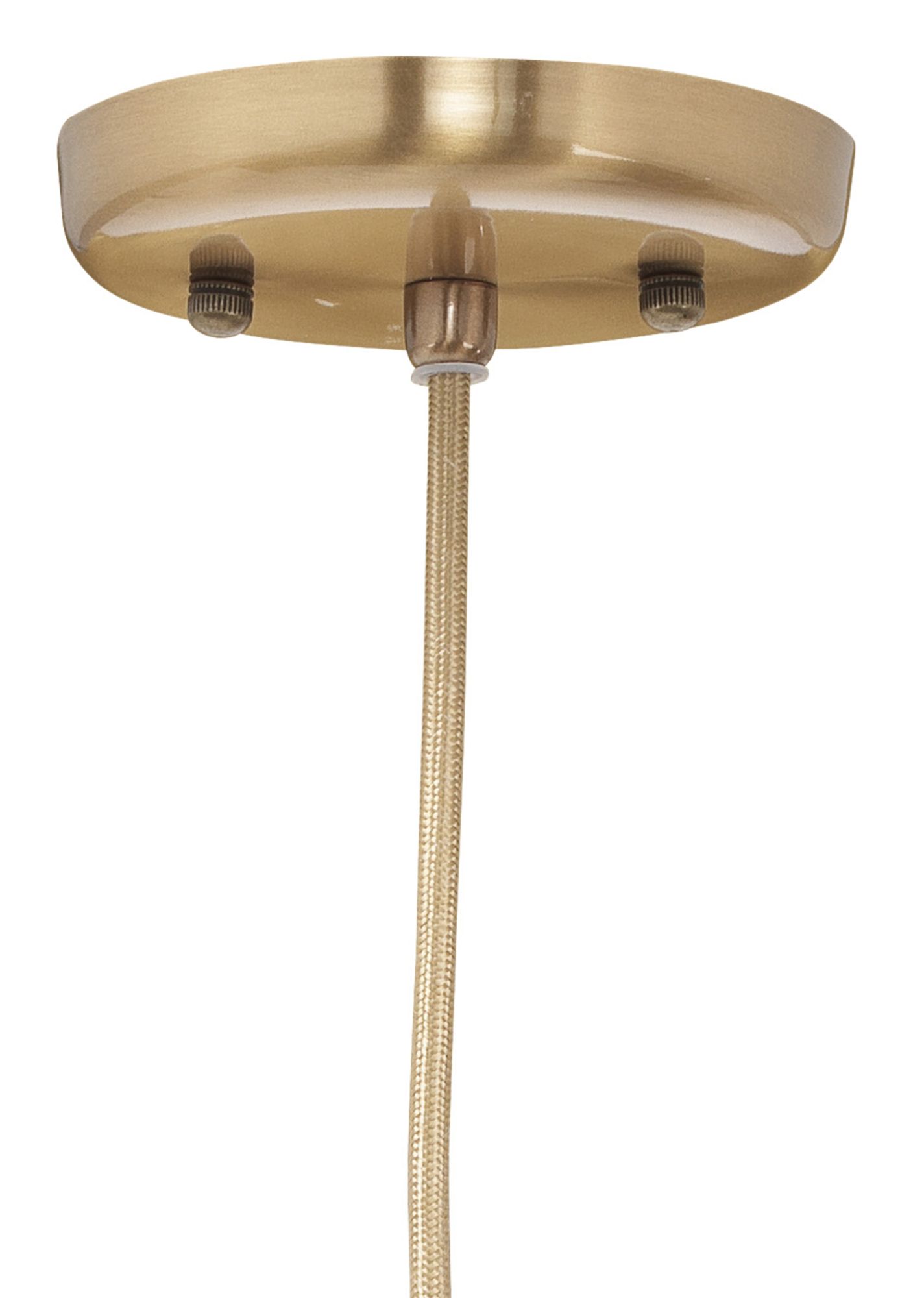 Image 6 Jamie Young Isabella 7"W Clear Glass with Brass Mini Pendant more views