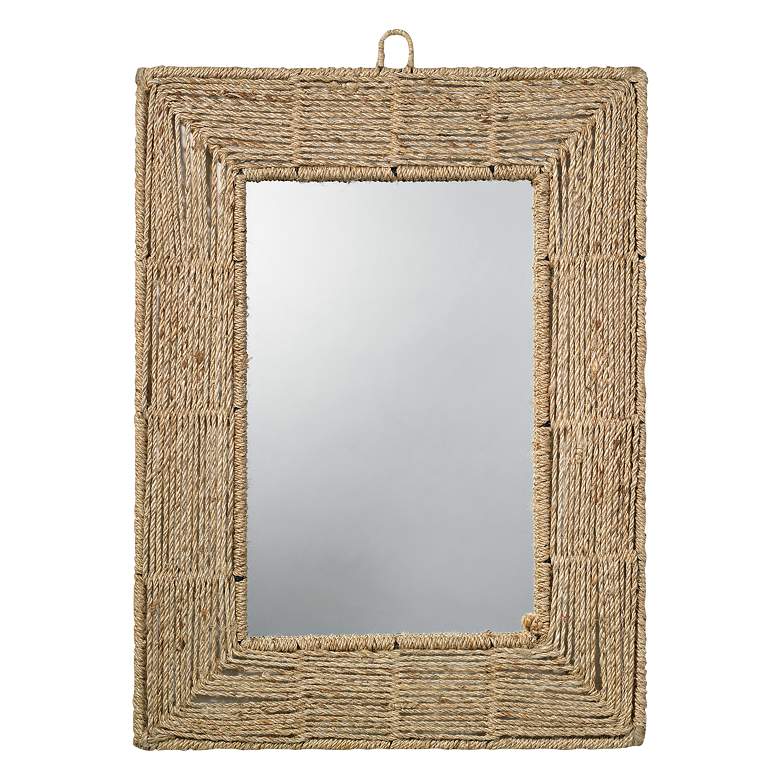 Image 1 Jamie Young Jute Rope 25 1/2 inch x 33 inch Wall Mirror