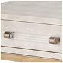 Thumbnail4 of Jamie Young Kain Faux Shagreen Console in Cream more views