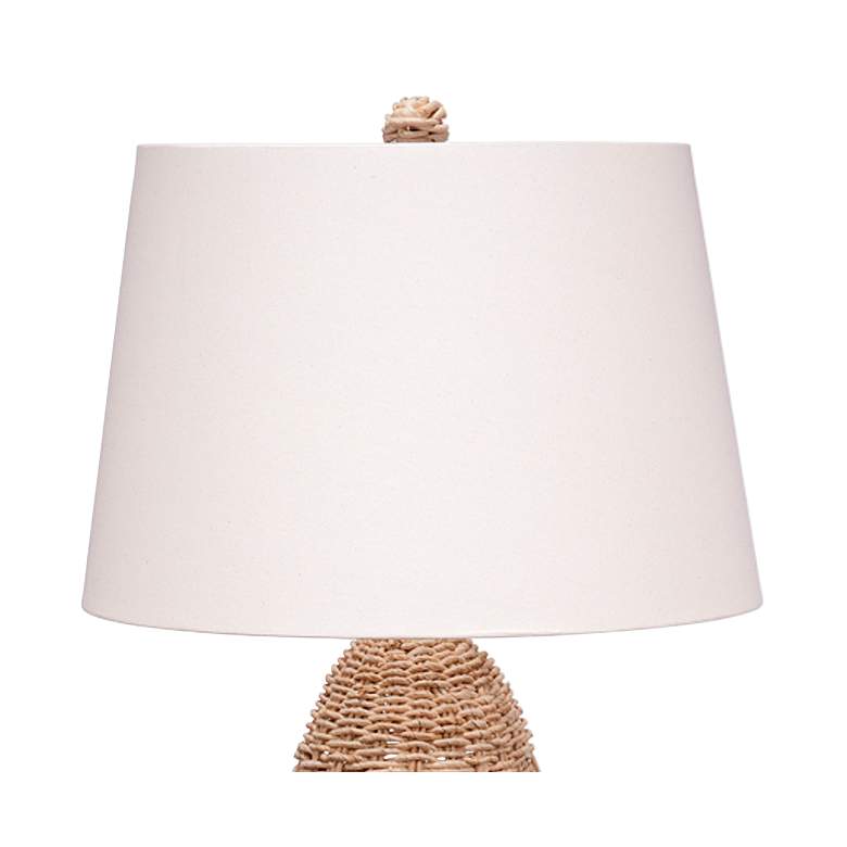 Image 5 Jamie Young Kauai 69" Modern Coastal Natural Rope Floor Lamp more views