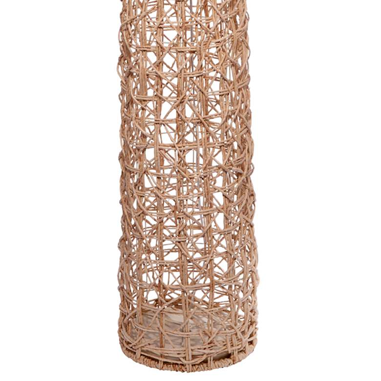 Image 6 Jamie Young Kauai 69" Modern Coastal Natural Rope Floor Lamp more views