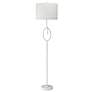 2_Jamie Young Knot 70 1/2" White Gesso and Plaster Floor Lamp