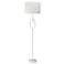 Jamie Young Knot 70 1/2" White Gesso and Plaster Floor Lamp