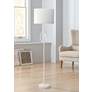 Jamie Young Knot 70 1/2" White Gesso and Plaster Floor Lamp