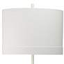 3_Jamie Young Knot 70 1/2" White Gesso and Plaster Floor Lamp more views