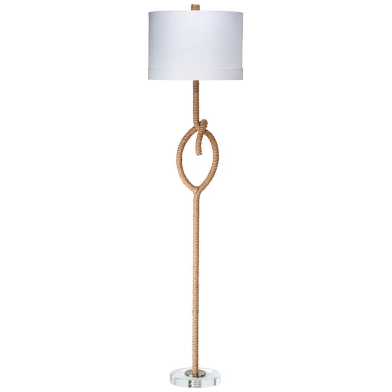 Image 2 Jamie Young Knot 70" Modern Natural Rope Floor Lamp