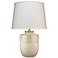 Jamie Young Lagoon 28" High Cream Ombre Ceramic Table Lamp