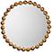 Jamie Young Large Ball Chain 36" Round Wall Mirror