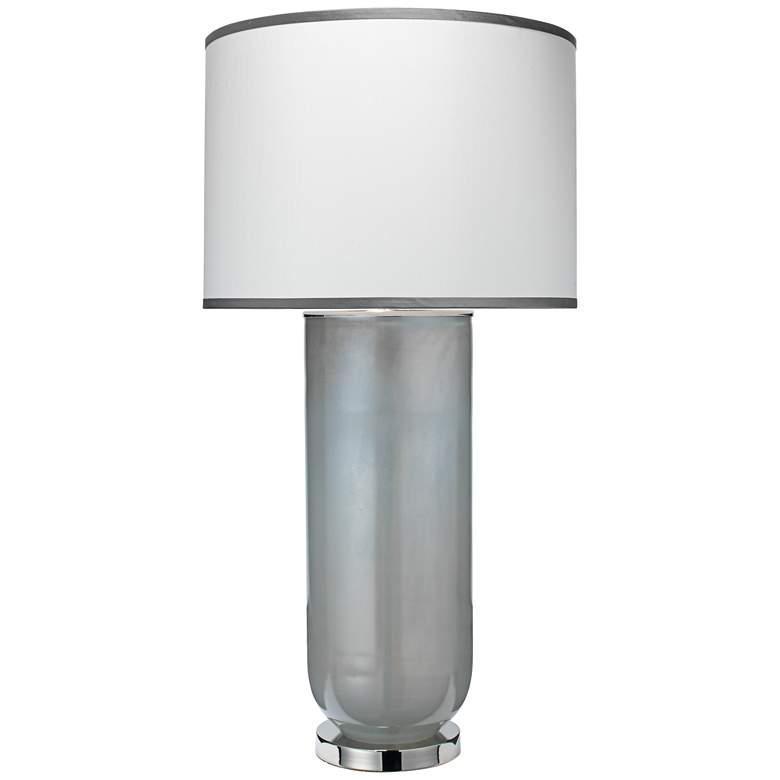 Image 1 Jamie Young Large Vapor Foggy Opal Glass Table Lamp