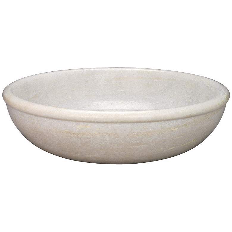 Image 1 Jamie Young Large White Marble Bowl