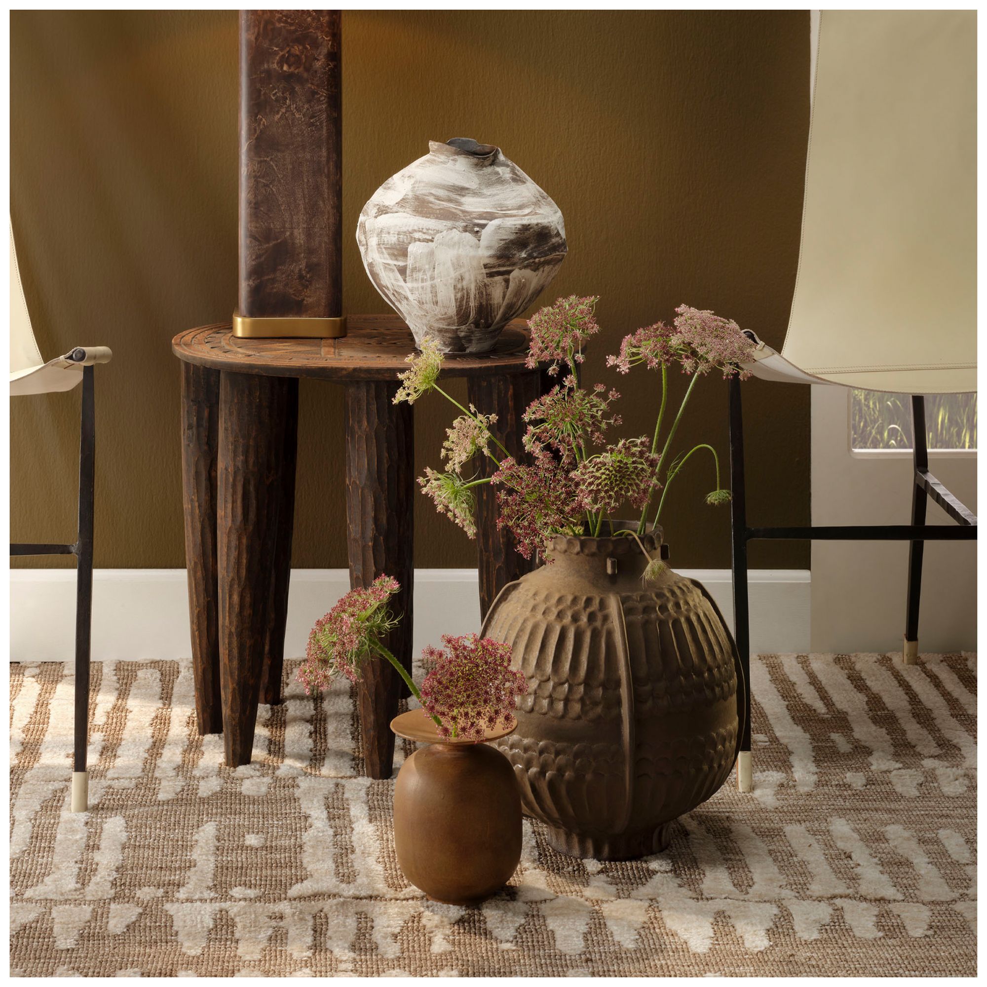 Image 5 Jamie Young Legend Porcelain 14" High Decorative Vessel more views