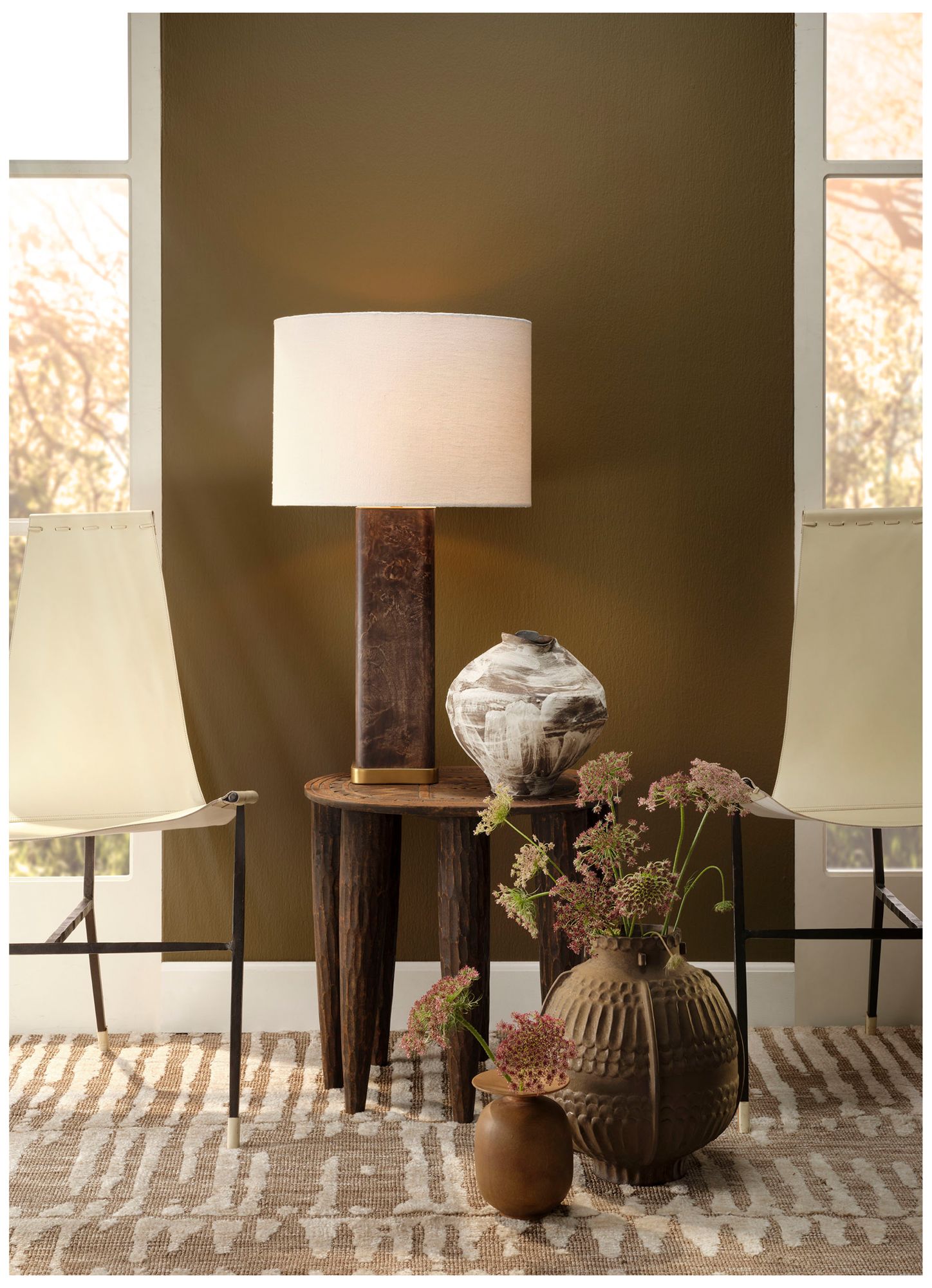 Image 7 Jamie Young Legend Porcelain 14" High Decorative Vessel more views