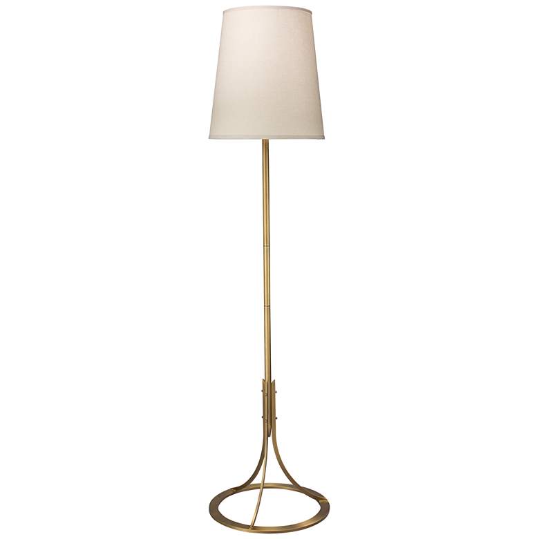 Image 1 Jamie Young Lena Antique Brass Floor Lamp