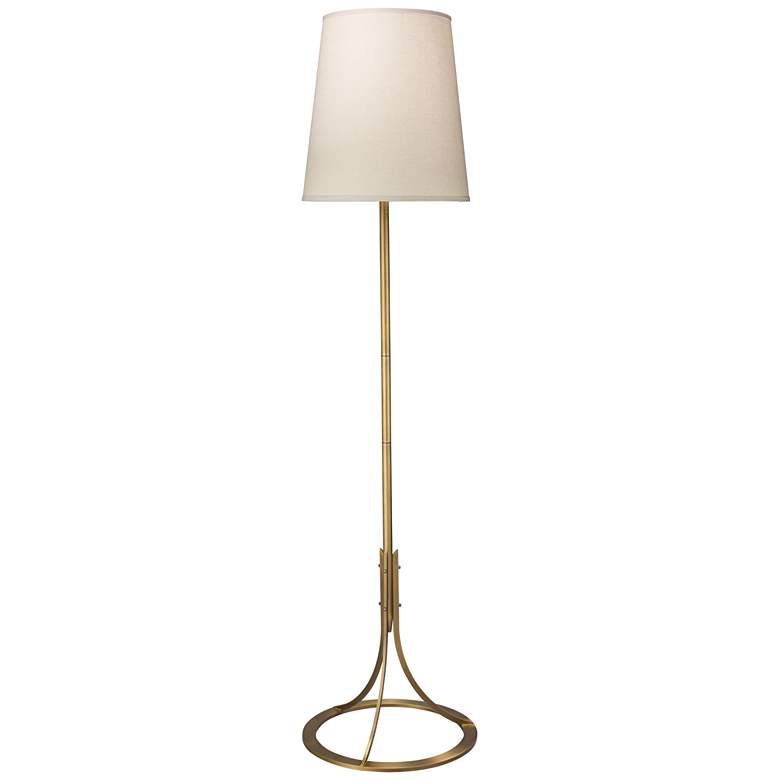 Image 1 Jamie Young Lena Antique Brass Floor Lamp