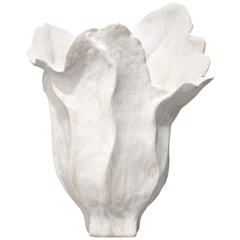Image 1 Jamie Young Lily Porcelain 13.5" High Decorative Vase