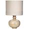 Jamie Young Lotus White Washed Wood Table Lamp