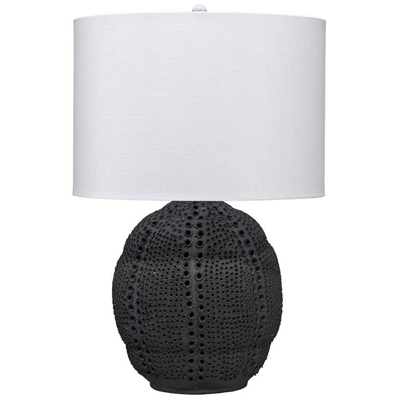 Image 3 Jamie Young Lunar 25 1/2" High Modern Matte Black Porcelain Table Lamp