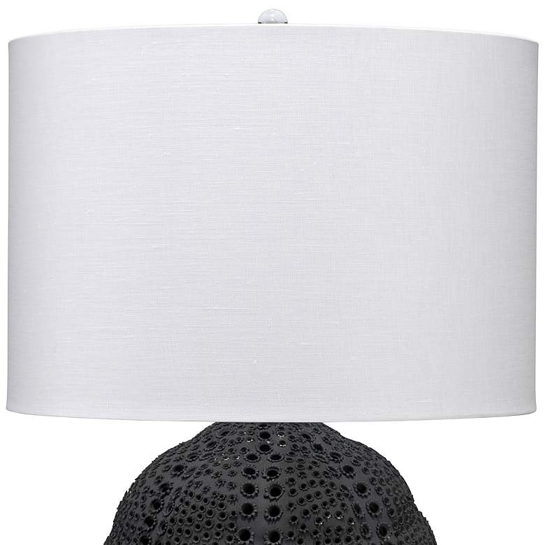 Image 5 Jamie Young Lunar 25 1/2" High Modern Matte Black Porcelain Table Lamp more views