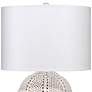 Jamie Young Lunar Matte White Table Lamp