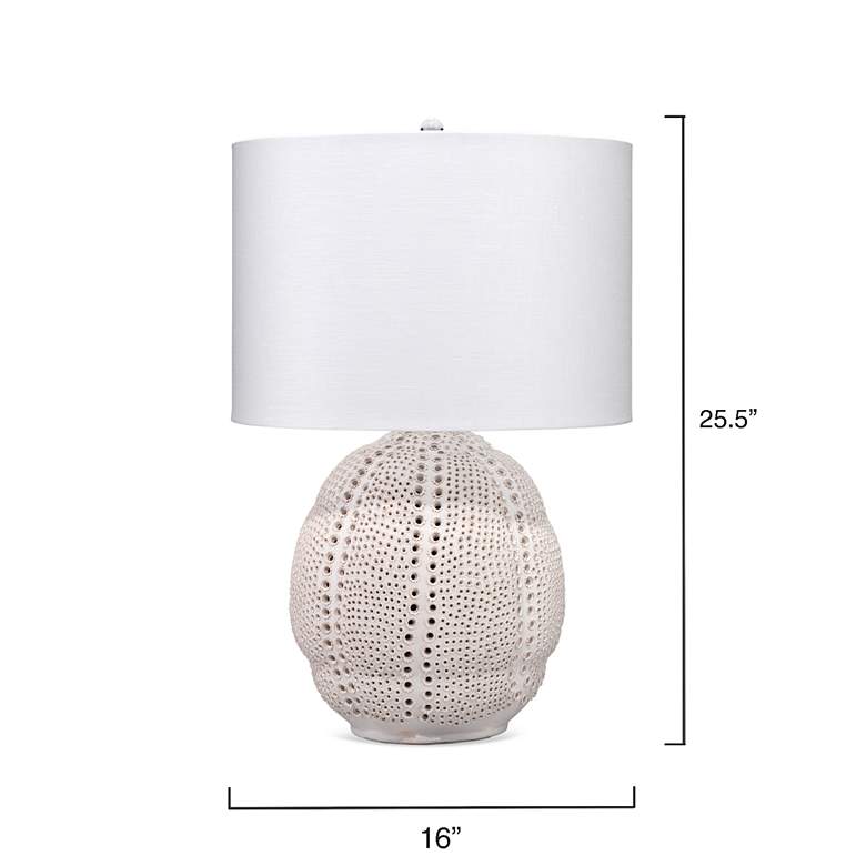 Image 6 Jamie Young Lunar Matte White Table Lamp more views