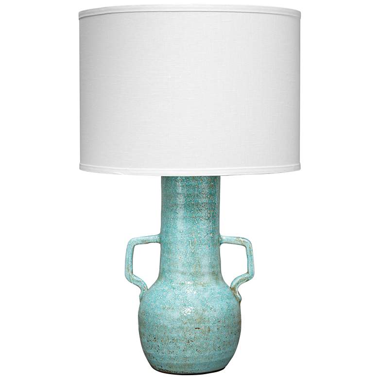Image 1 Jamie Young Madre Blue Ceramic Table Lamp