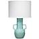 Jamie Young Madre Blue Ceramic Table Lamp