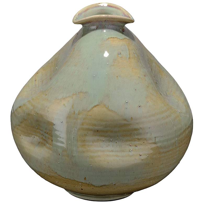 Image 2 Jamie Young Madrid Dimpled Ceramic Decorative Vase