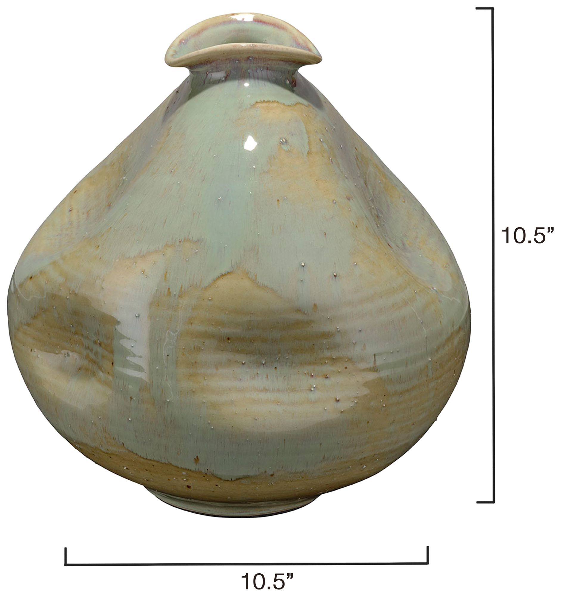 Image 3 Jamie Young Madrid Dimpled Ceramic Decorative Vase more views