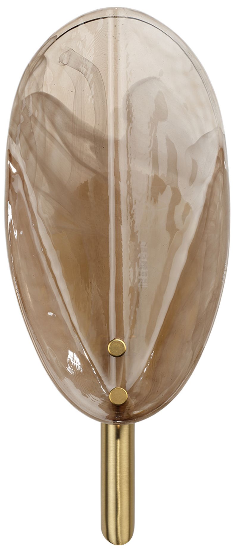 Jamie Young Magnolia 1-Light Wall Sconce 11.5" in Taupe