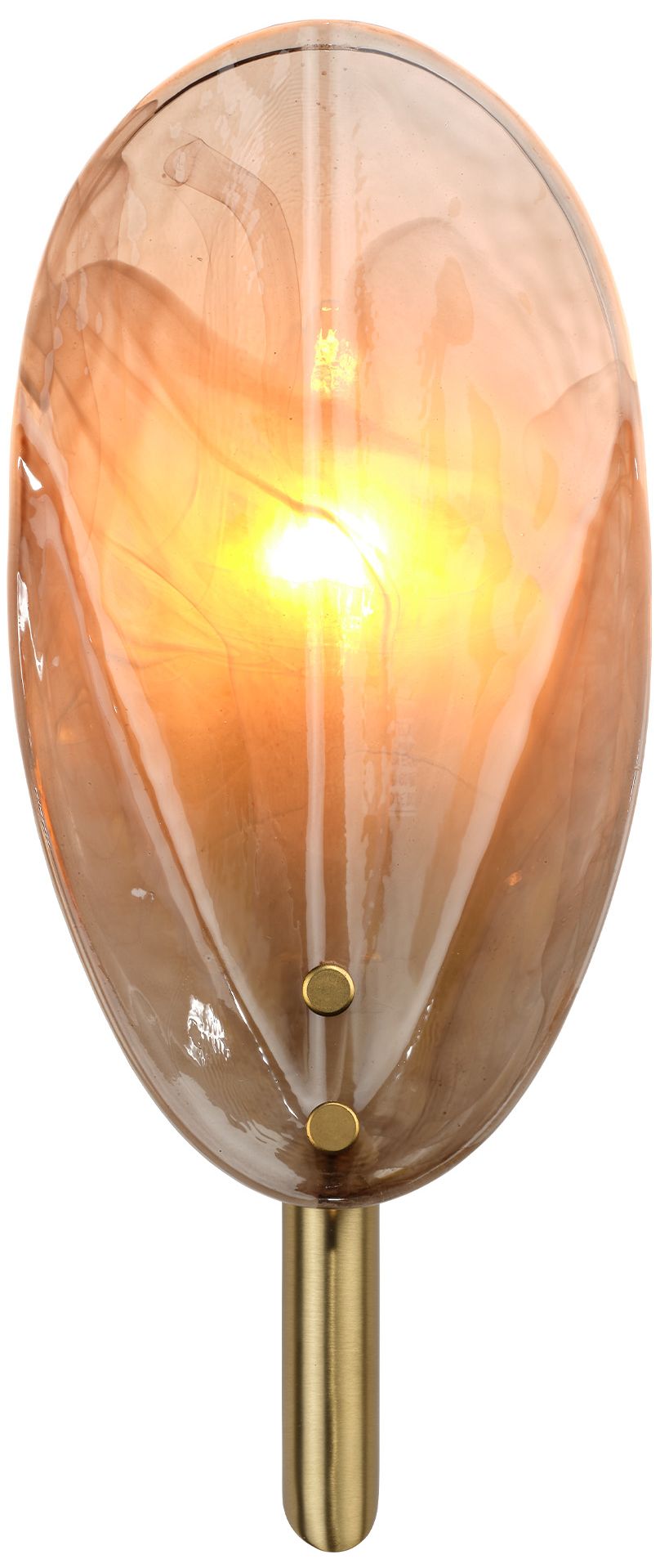 Jamie Young Magnolia 1-Light Wall Sconce 11.5" in Taupe