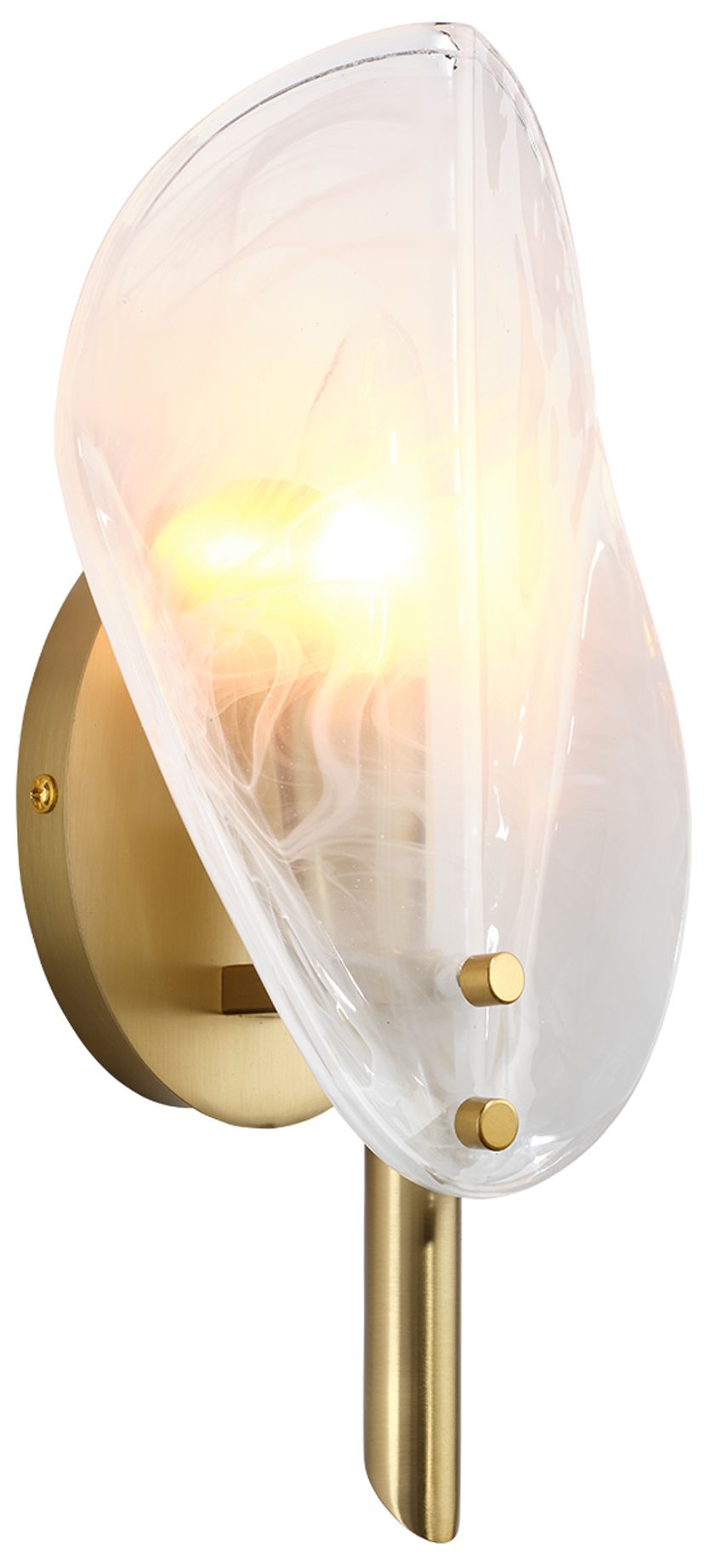 Image 7 Jamie Young Magnolia 1-Light Wall Sconce 11.5" in White more views